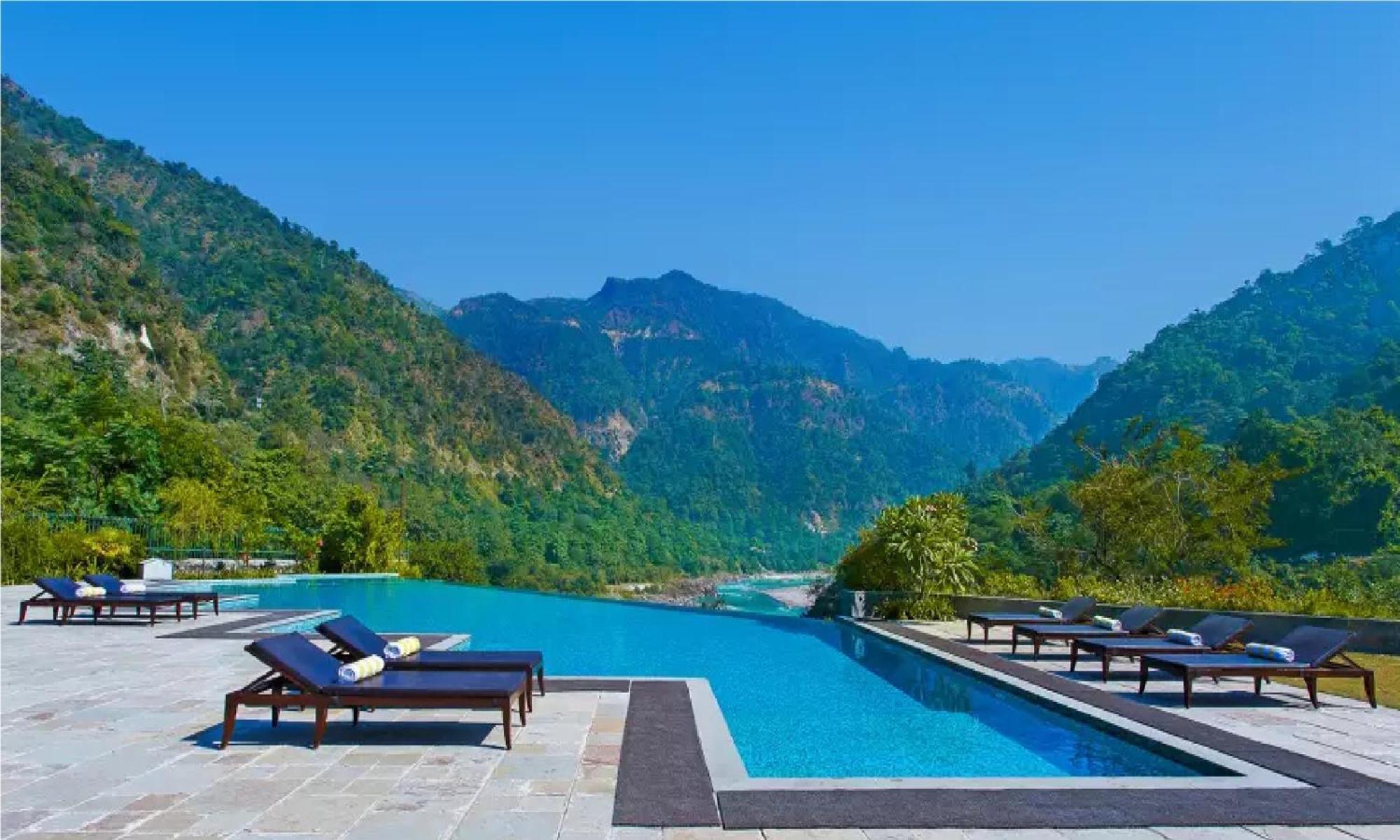 Luxury Aloha Majestic Apartments Rishikesh Luaran gambar